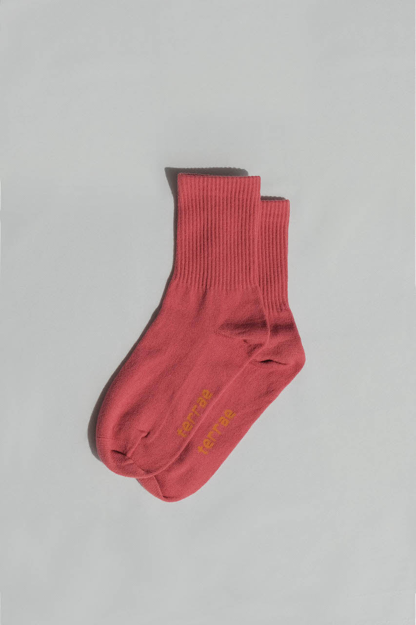 Crew Sock Raspberry