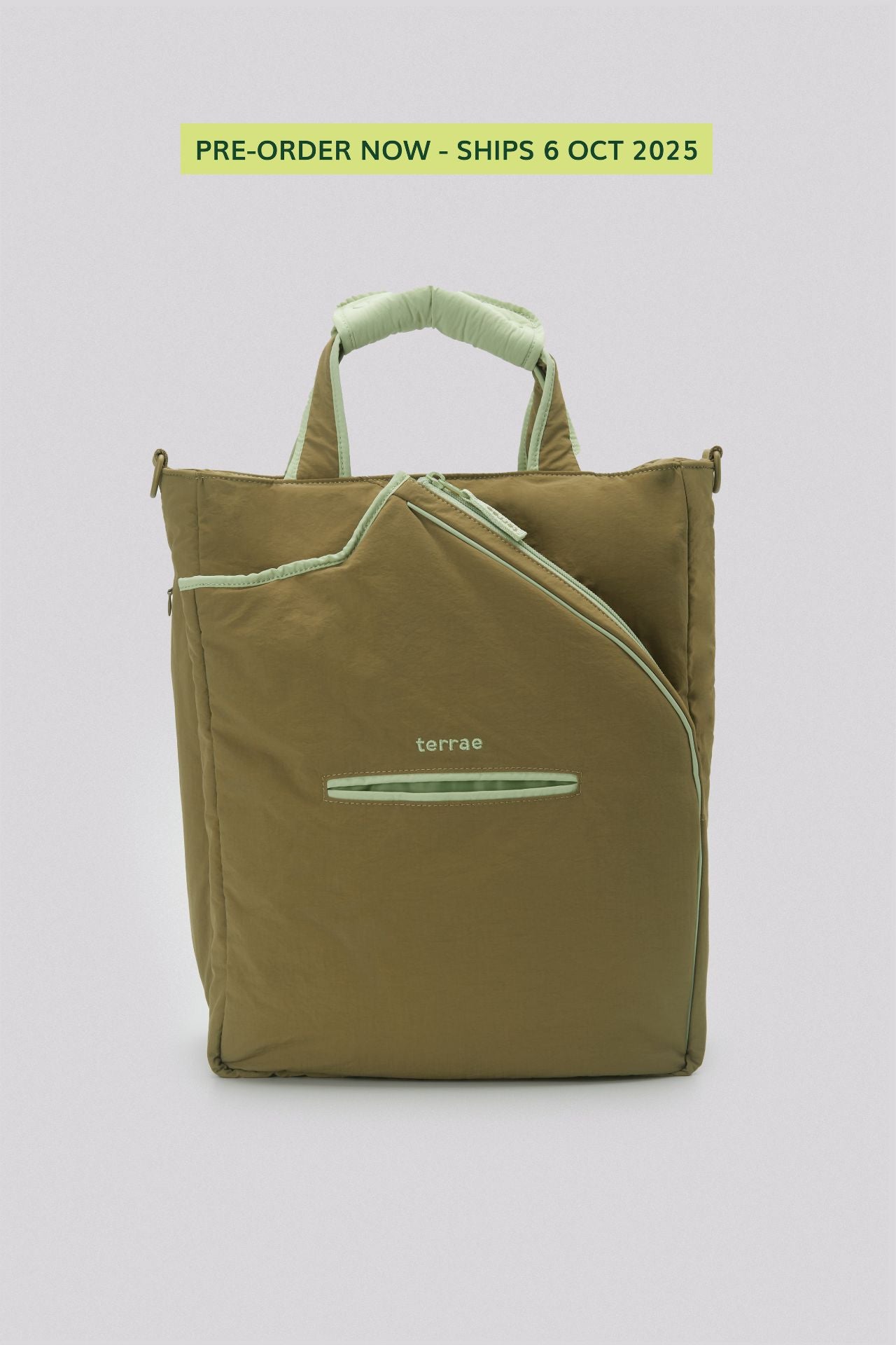 (PRE-ORDER) All Court Racket Bag in Sage Mint