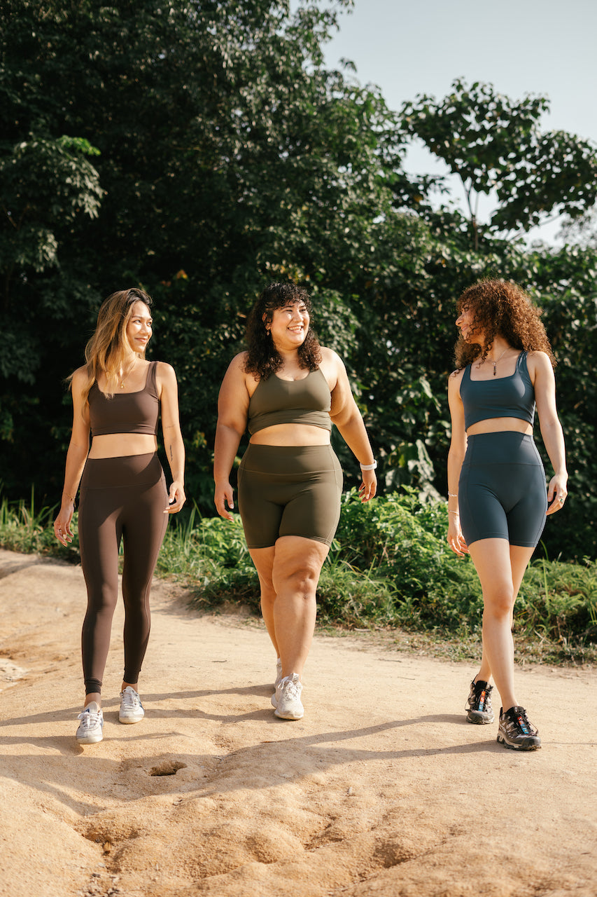 All Day Square Neck Bra Espresso