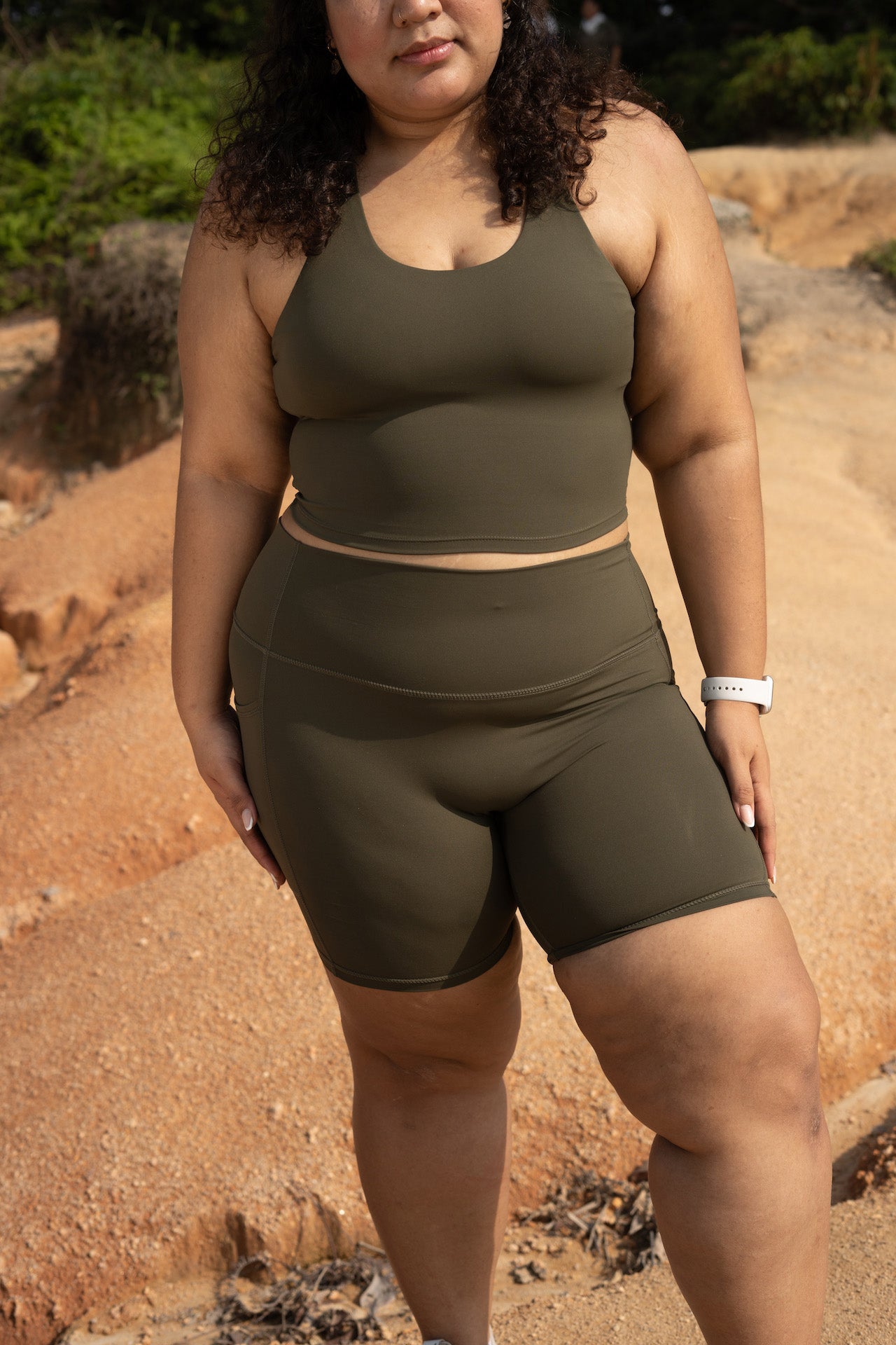 All Day Scoop Bra Tank Willow