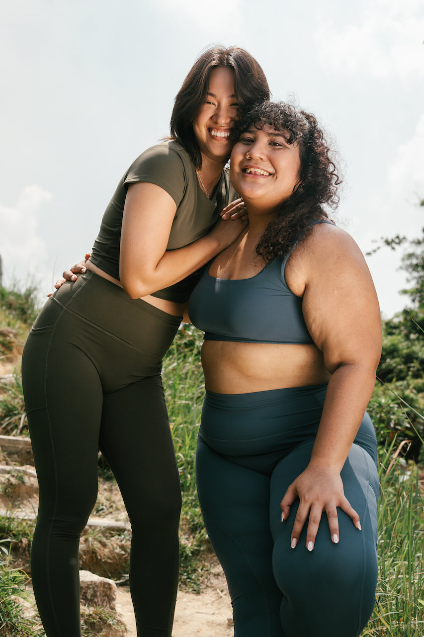 All Day Square Neck Bra Marine