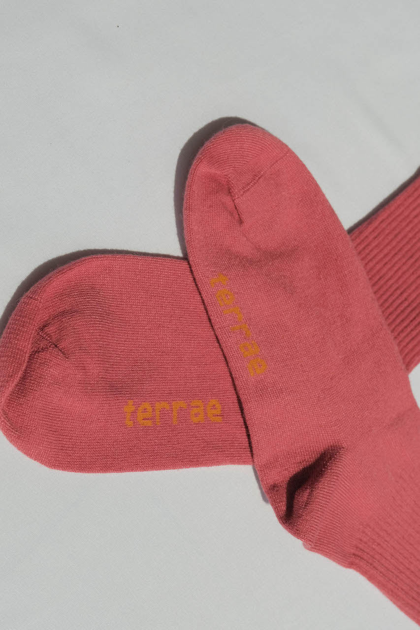Crew Sock Raspberry
