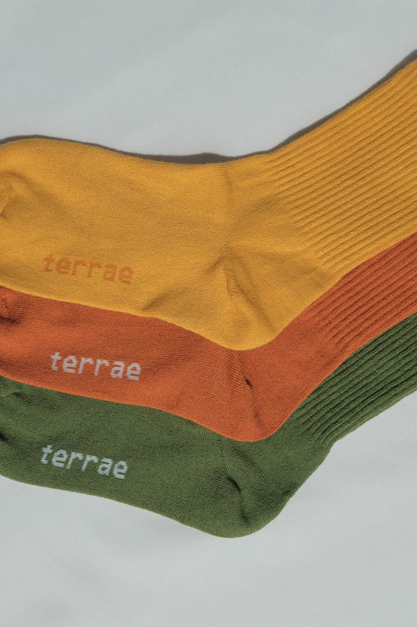Earthy Crew Sock 3-Pack