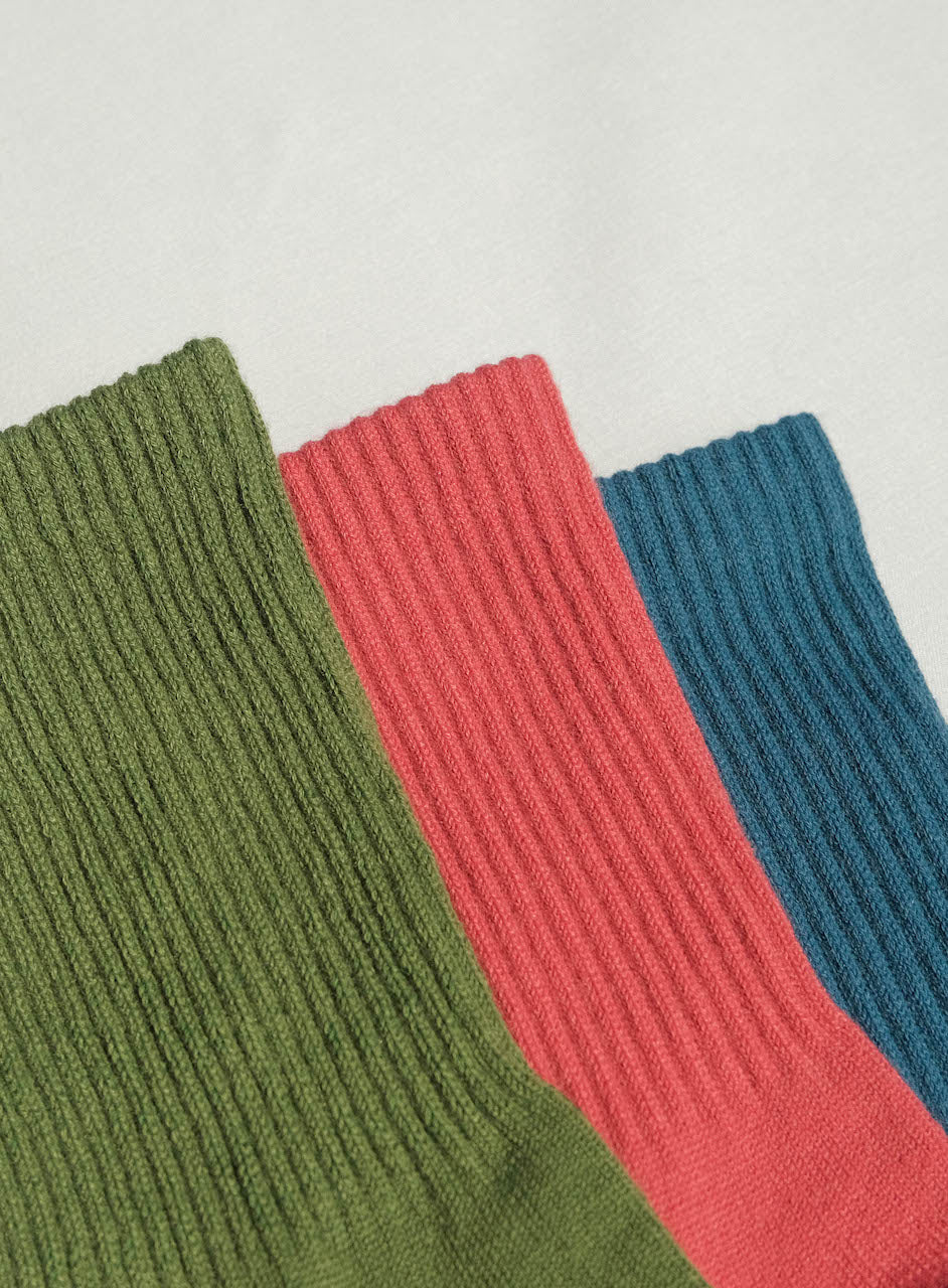 Vivid Crew Sock 3-Pack