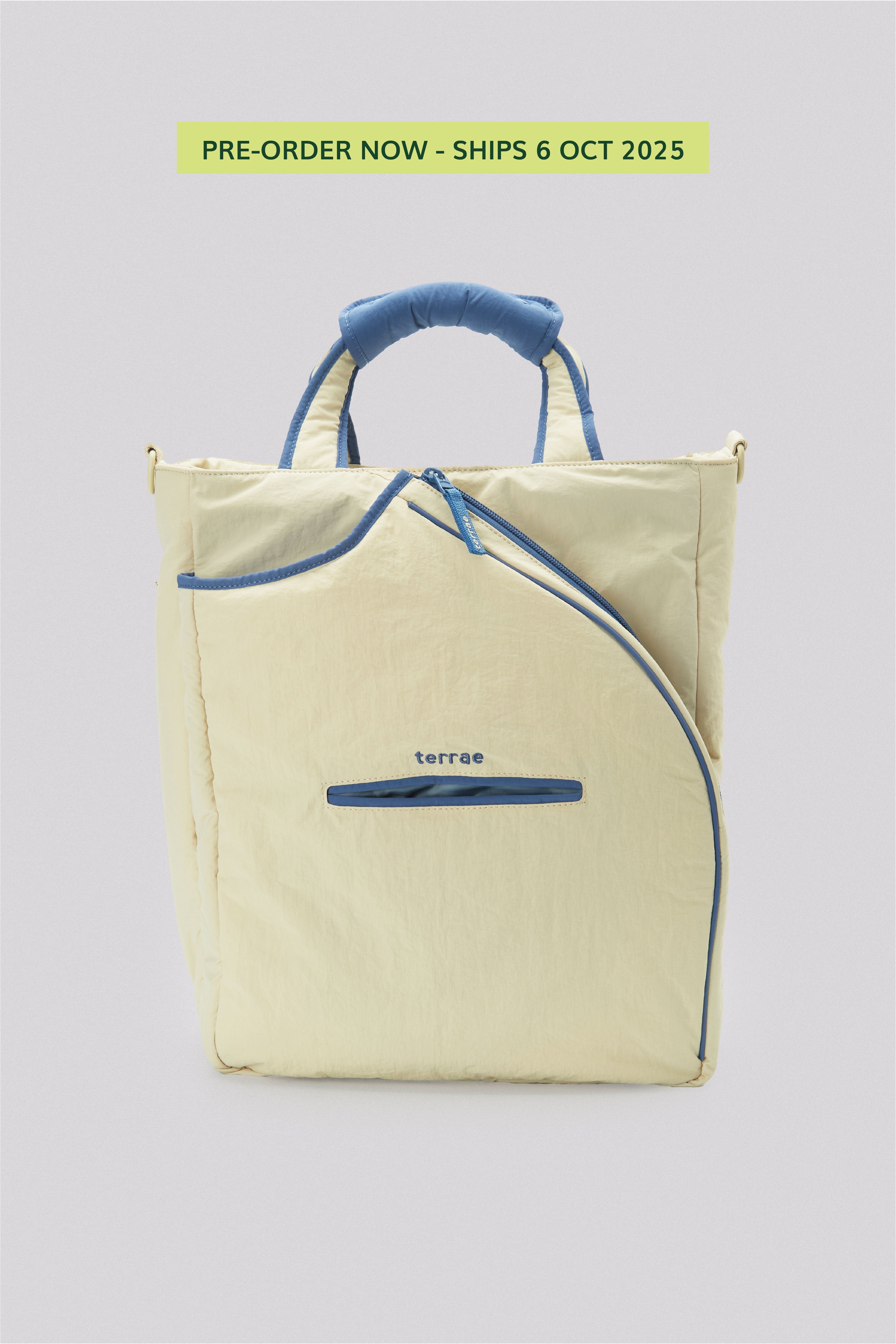 (PRE-ORDER) All Court Racket Bag in Oat Milk