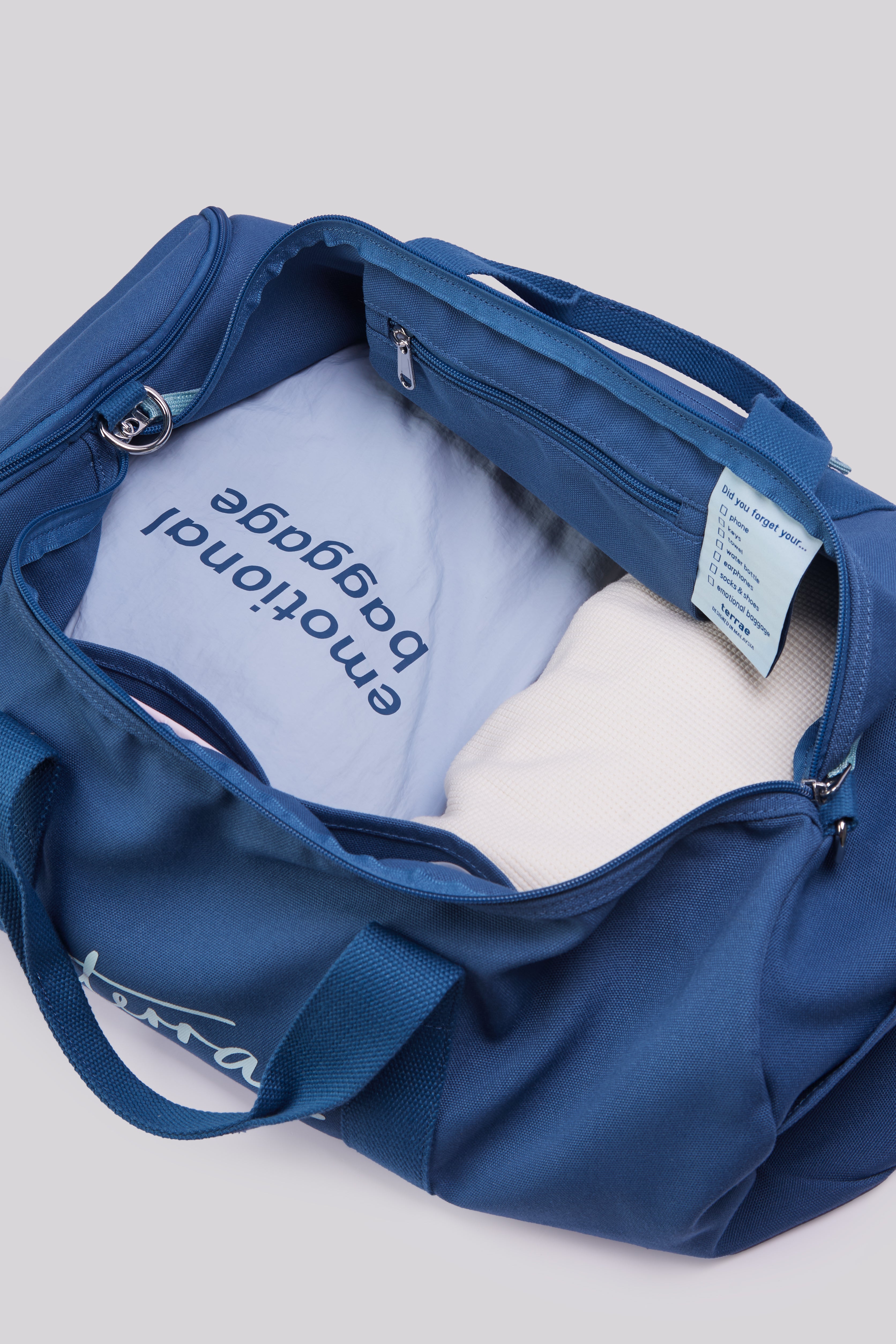 All Day Gym Bag in Ink Blue