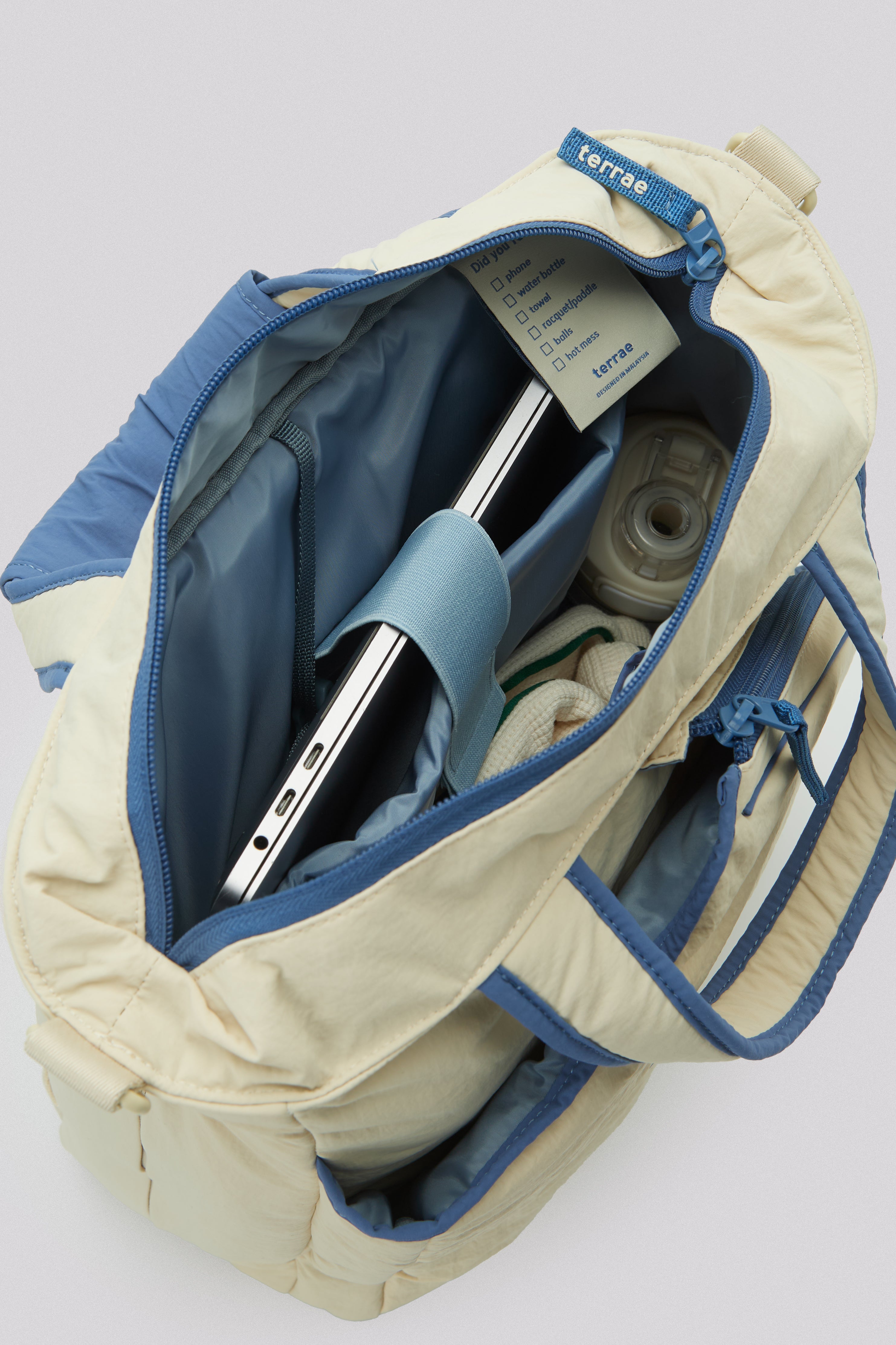 All Court Racket Bag in Oat Milk