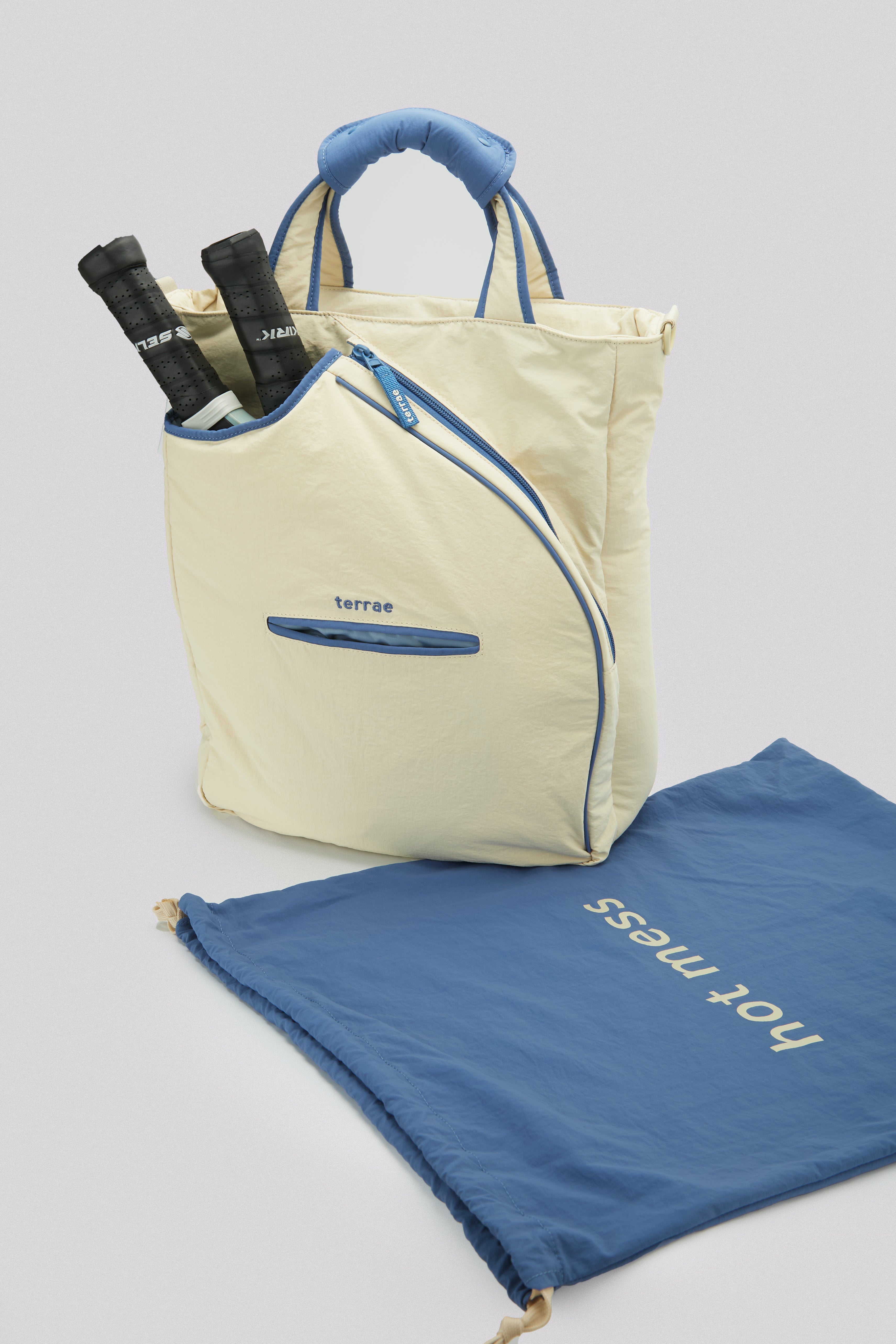 All Court Racket Bag in Oat Milk