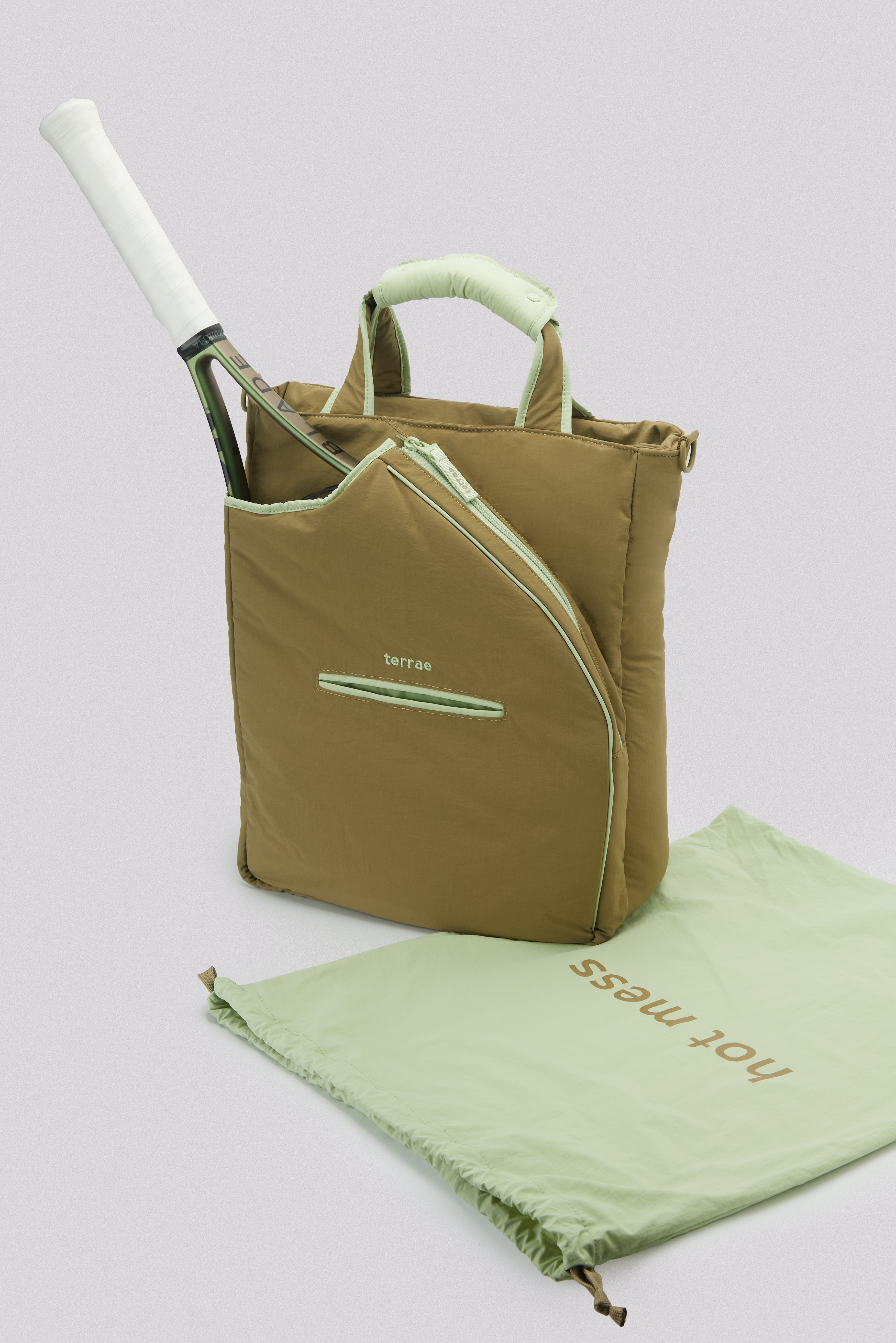 (PRE-ORDER) All Court Racket Bag in Sage Mint