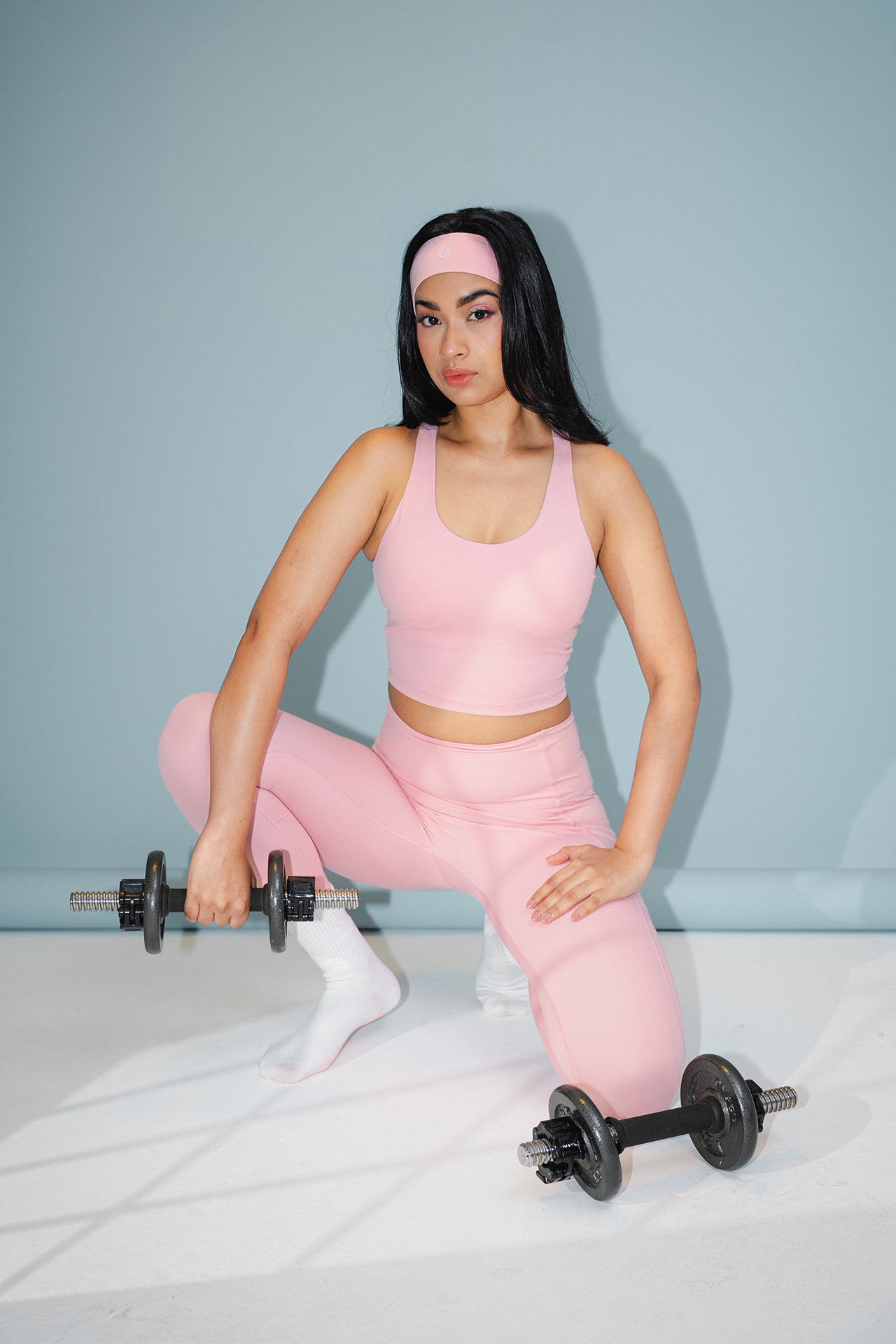 All Day Scoop Bra Tank Heartcore Pink