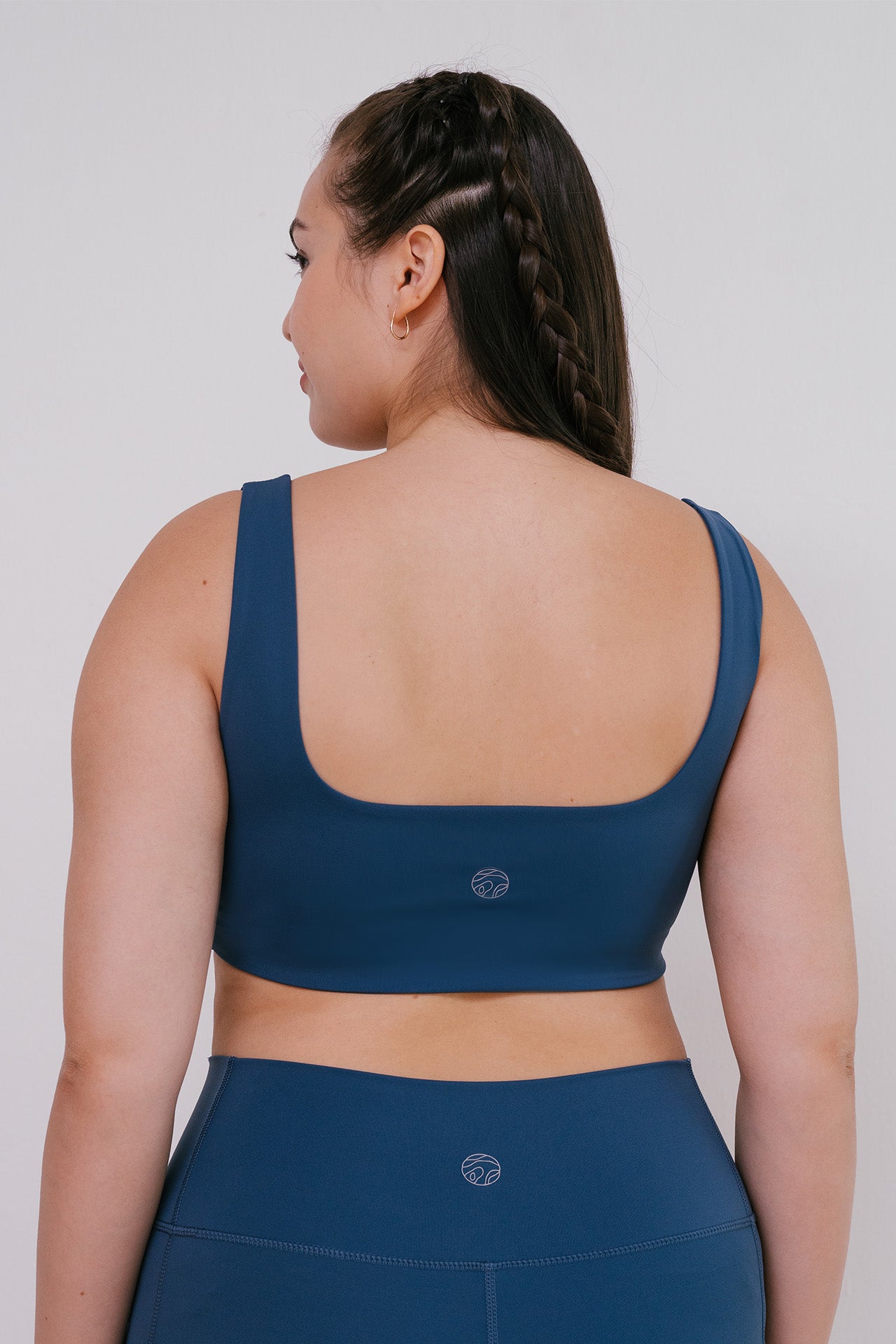 All Day Square Neck Bra Marine