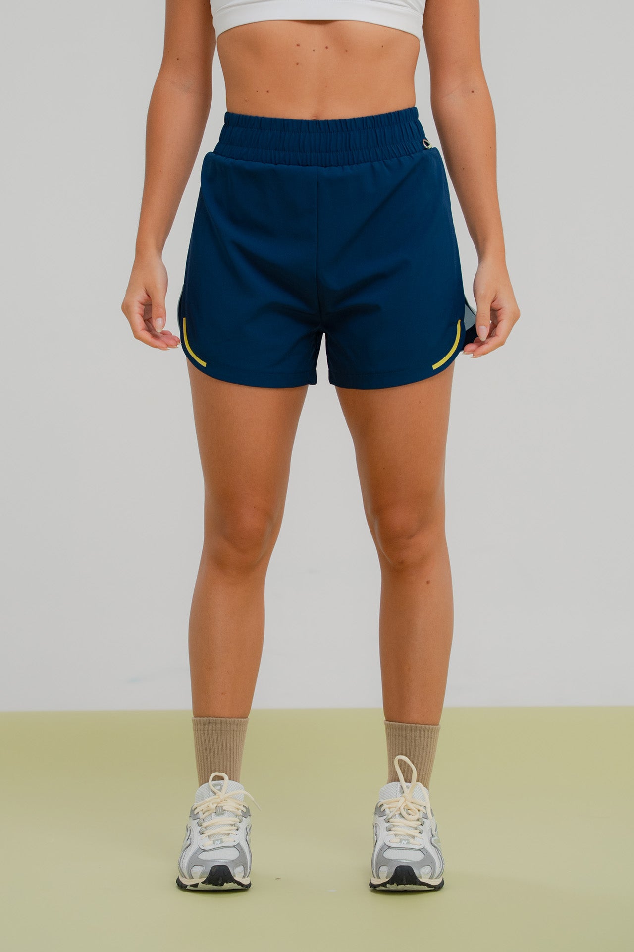 No Pressure Run Shorts Navy