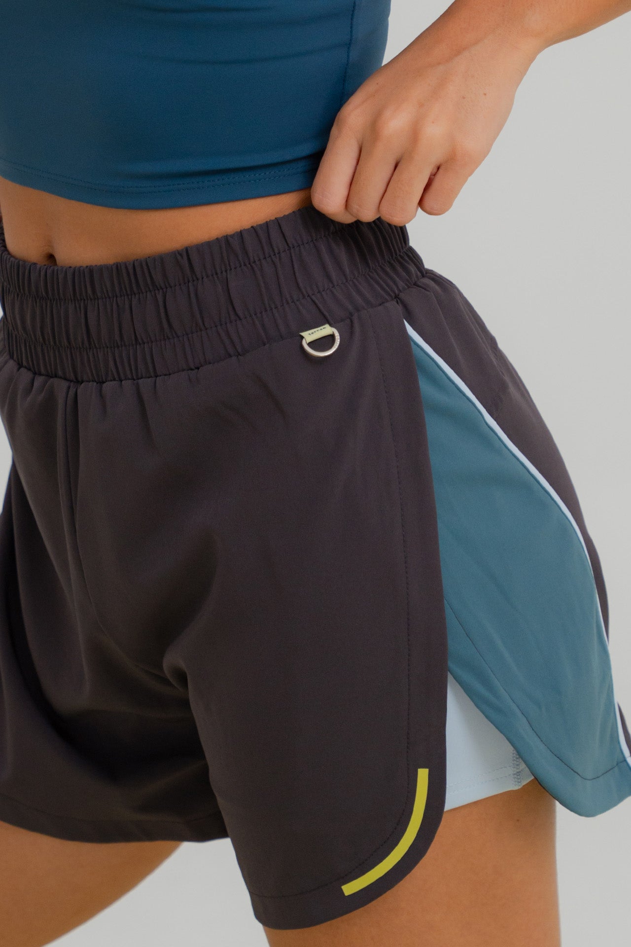 No Pressure Run Shorts Plum
