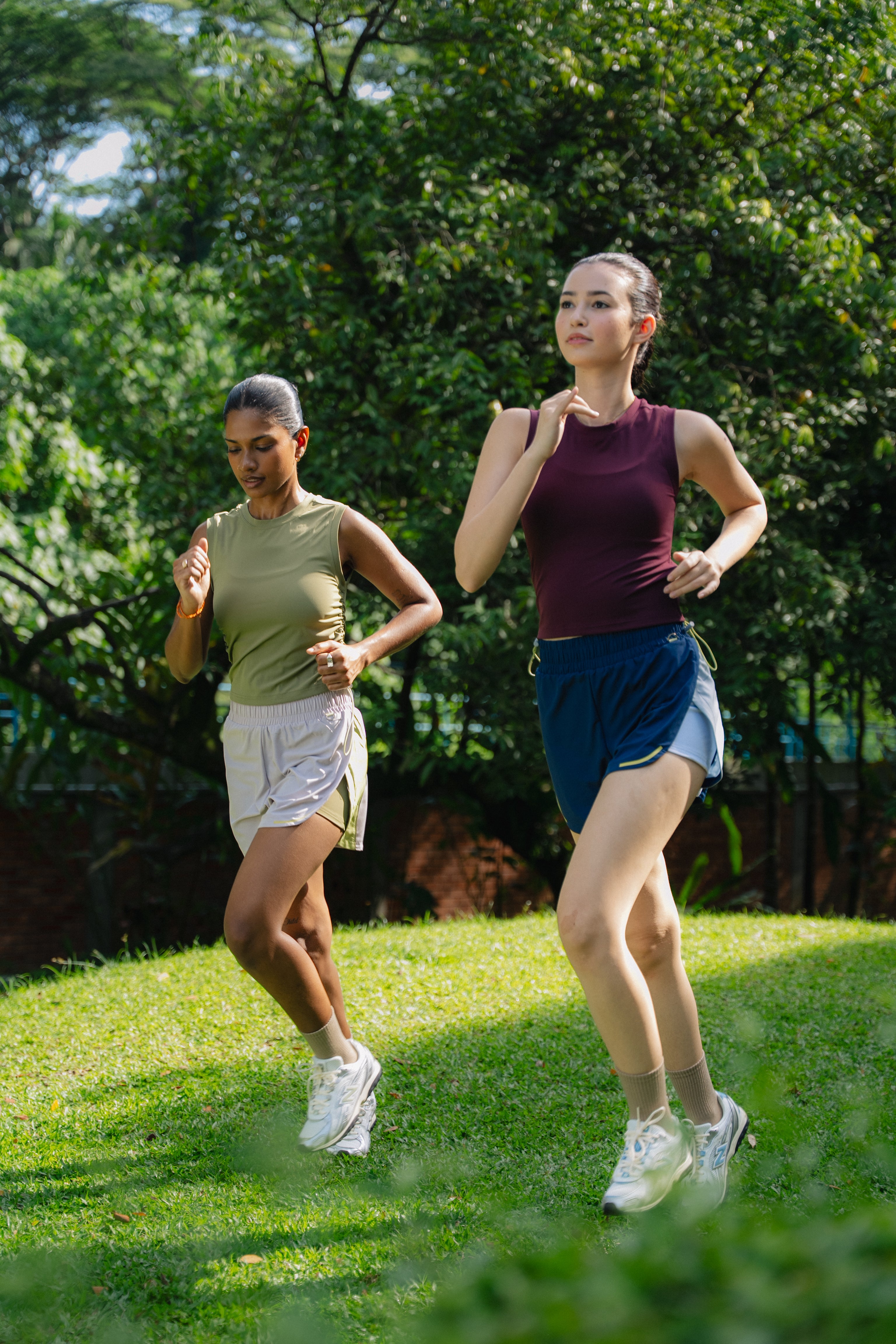 No Pressure Run Tank Plum