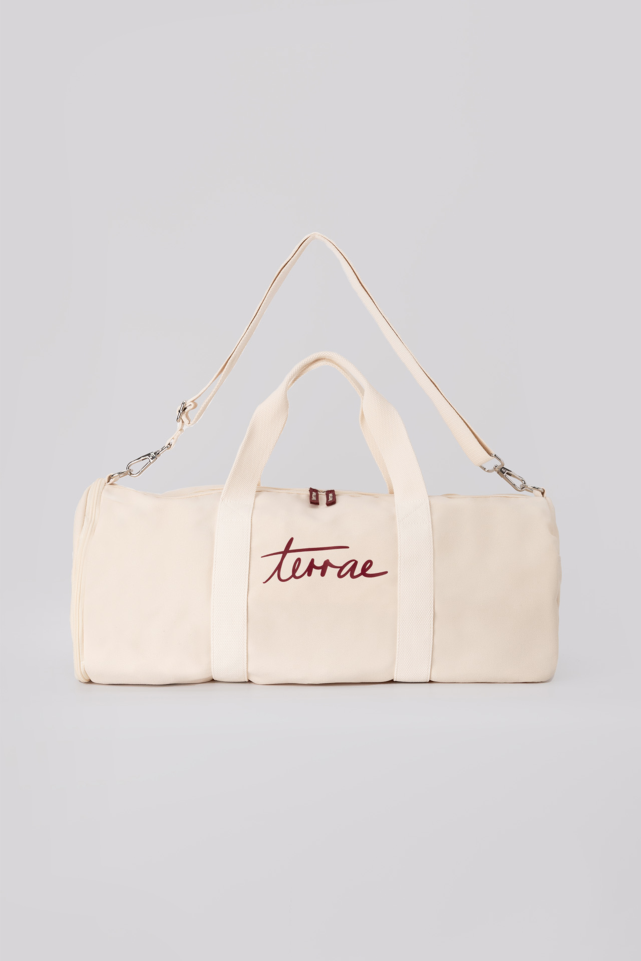 All Day Gym Bag in Cream Beige