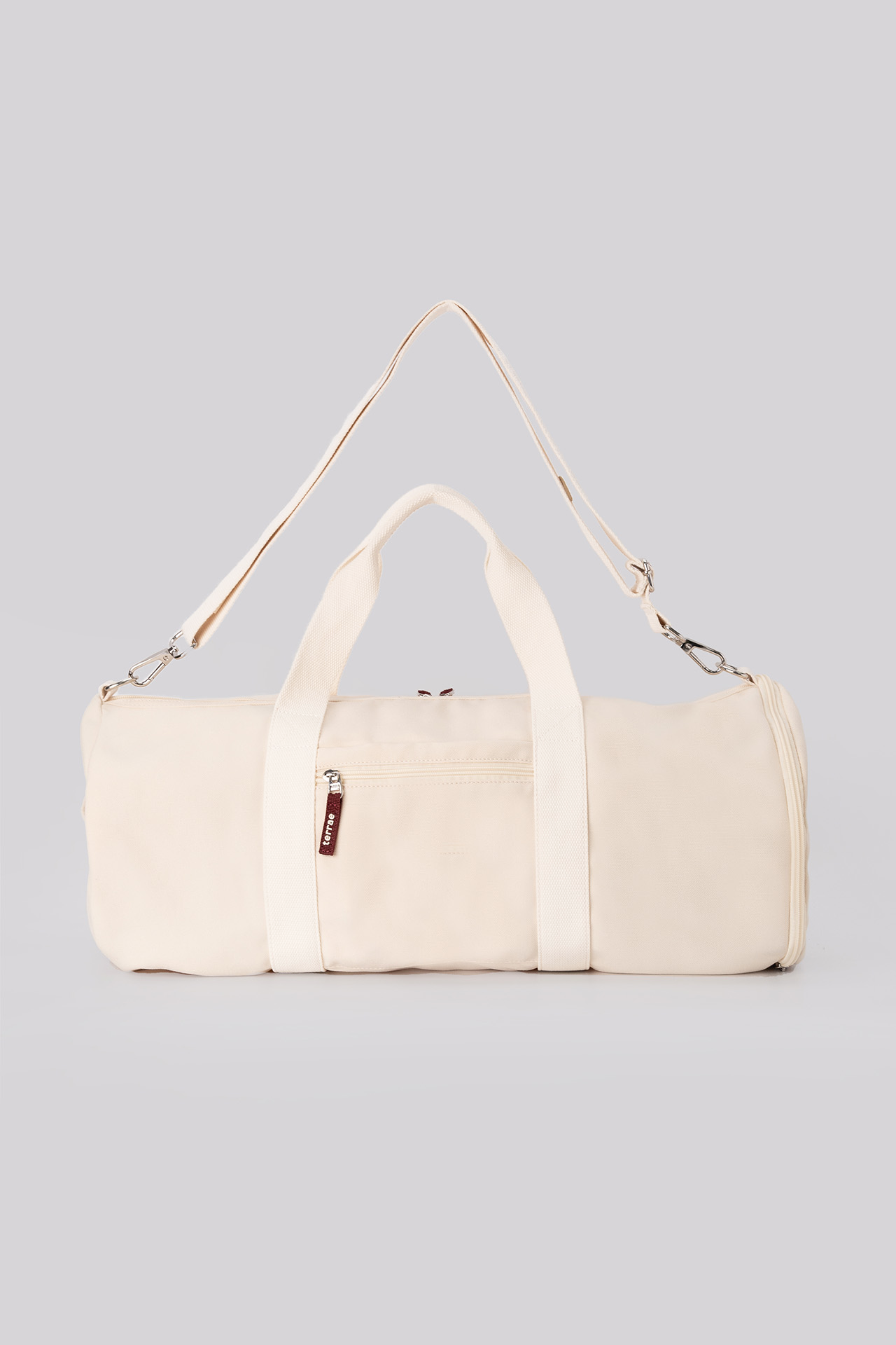 All Day Gym Bag in Cream Beige