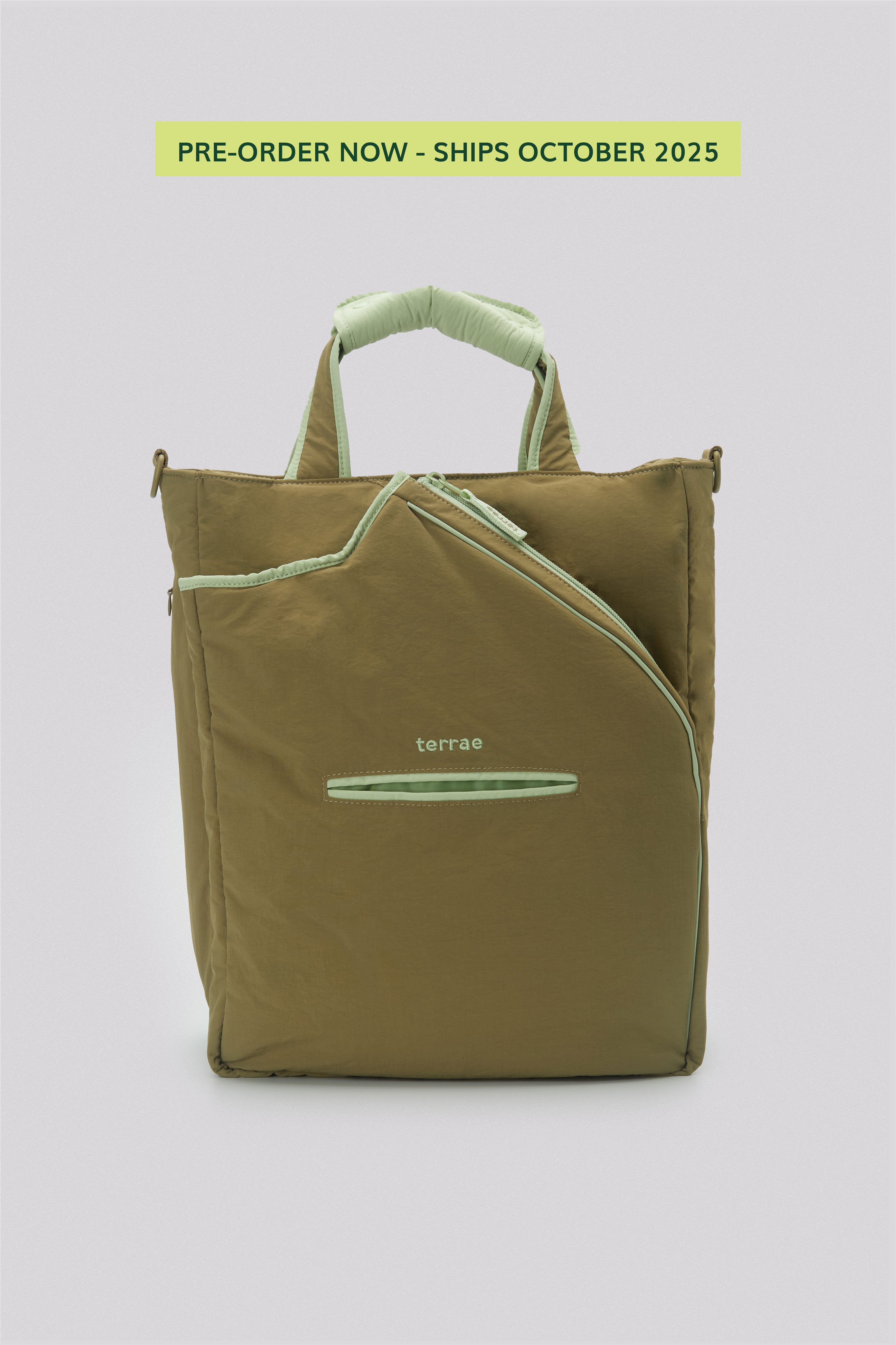 (PRE-ORDER - OCTOBER 2025) All Court Racket Bag in Sage Mint