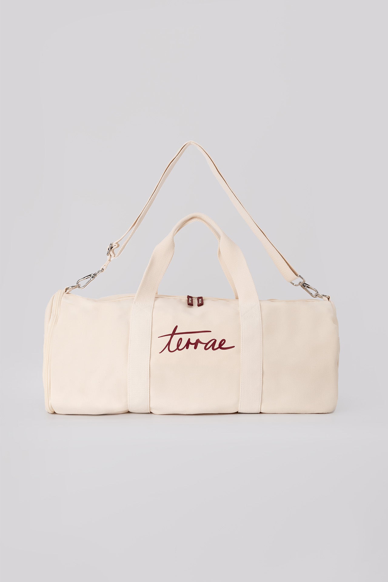 All Day Gym Bag in Cream Beige