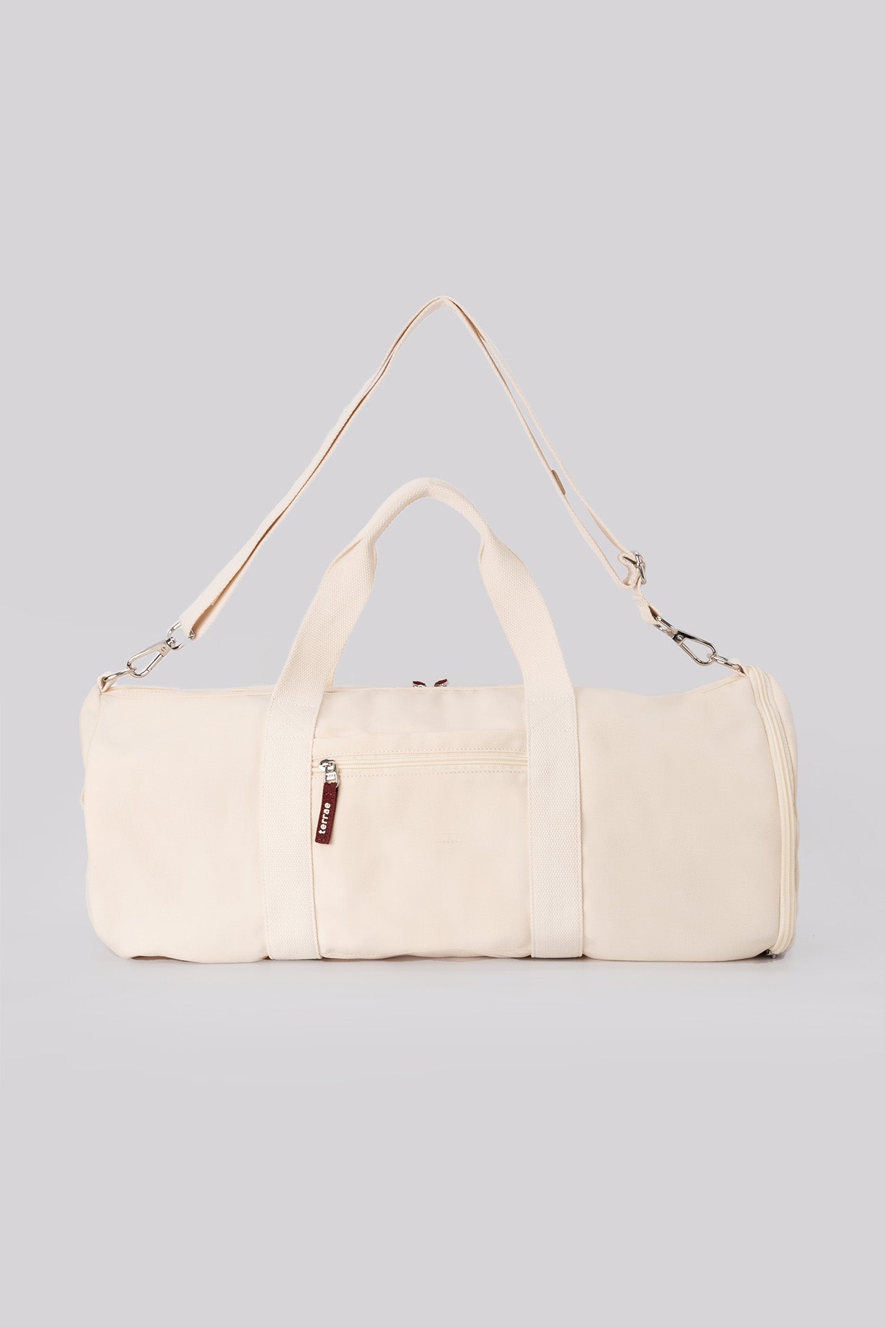 All Day Gym Bag in Cream Beige