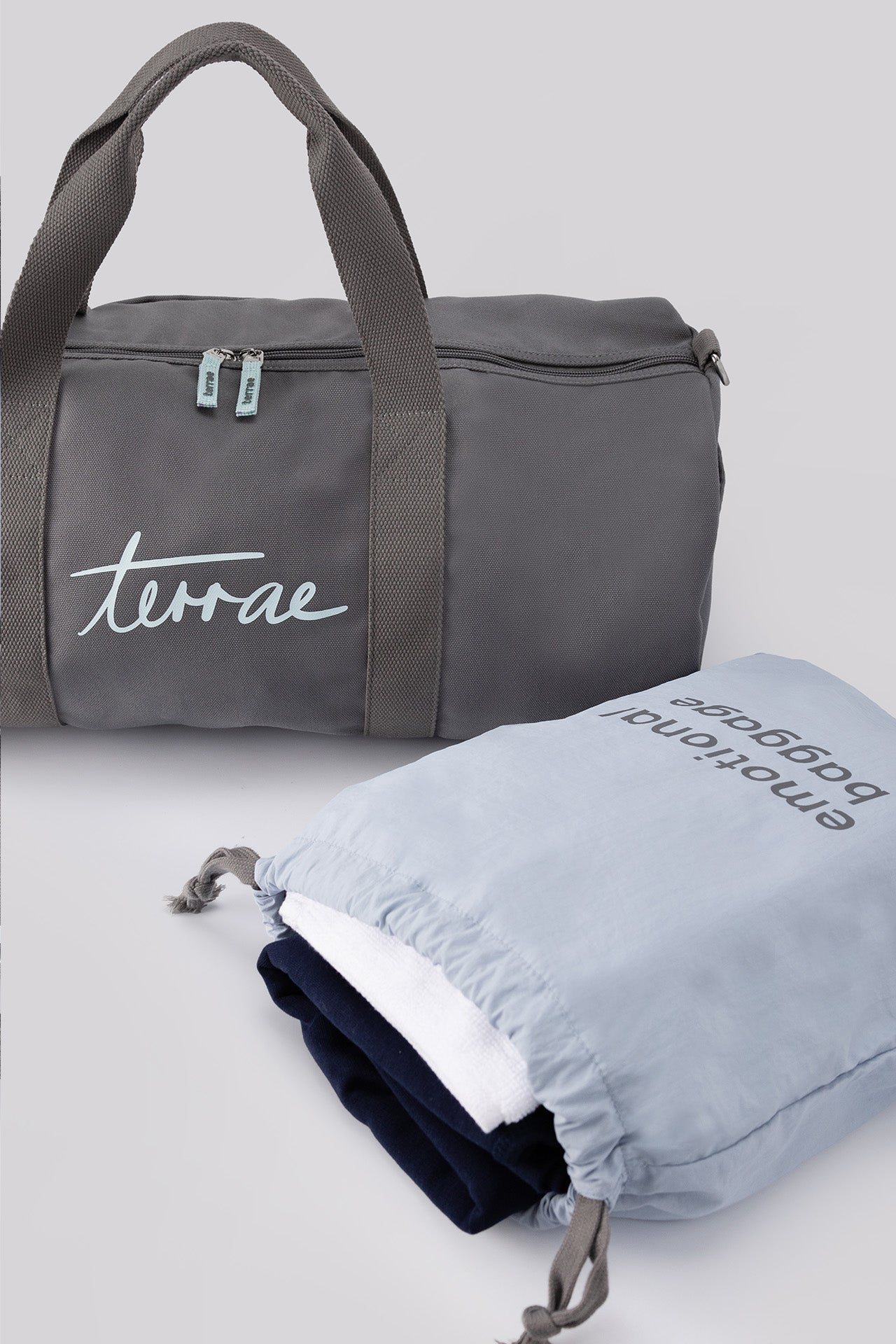 All Day Gym Bag in Cold Grey