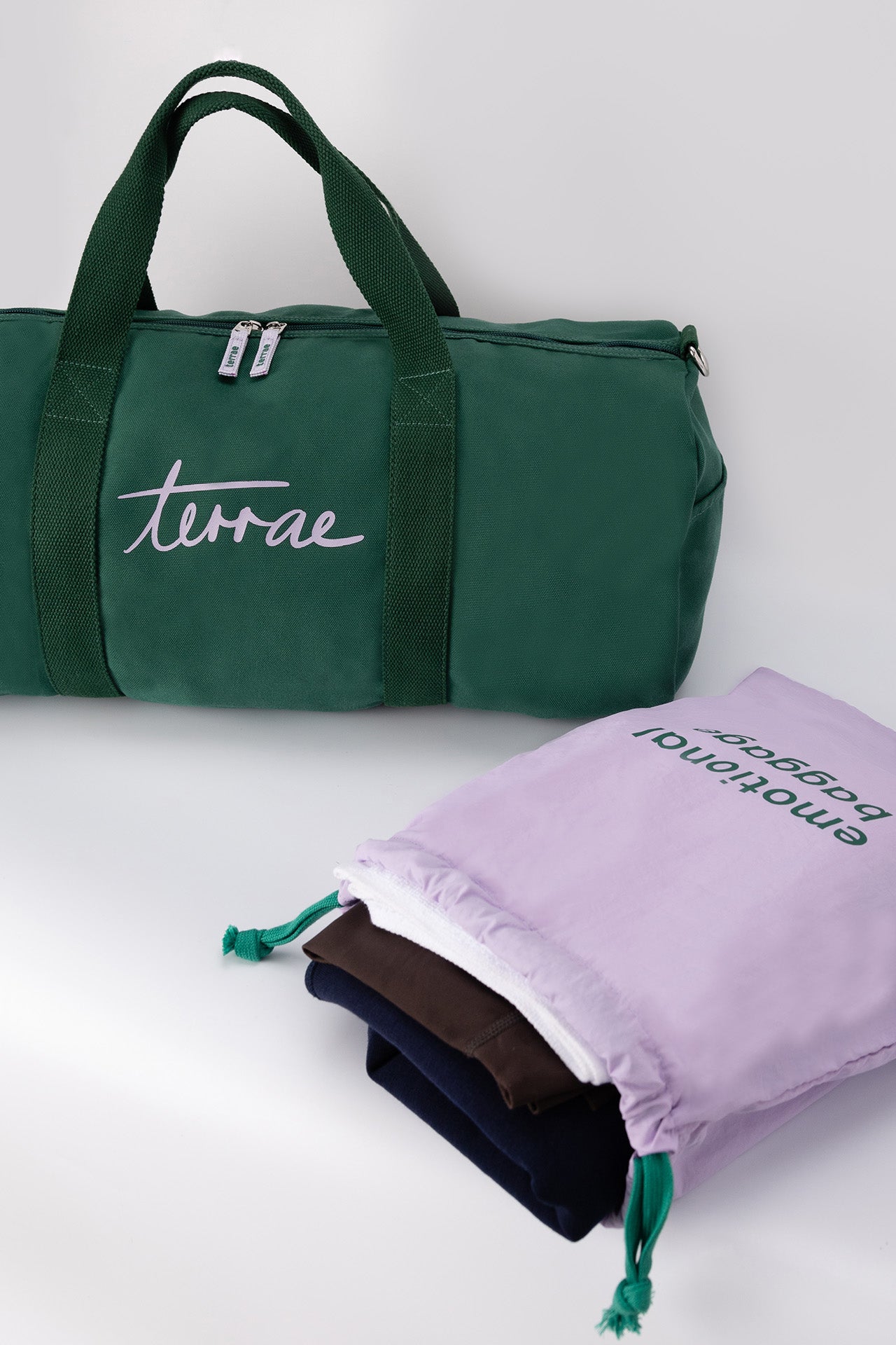 All Day Gym Bag in Forest Green