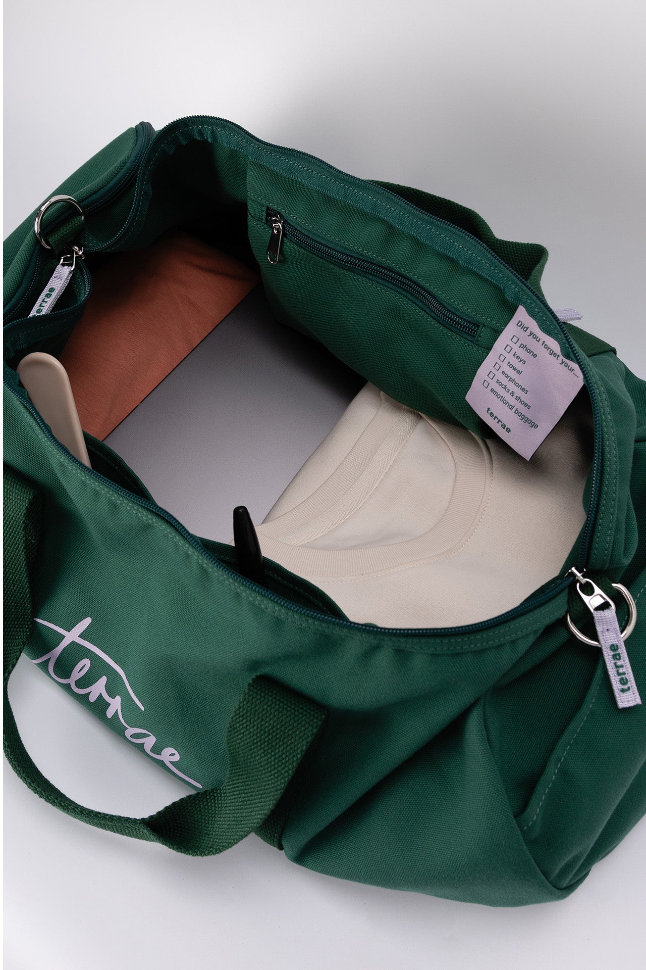 All Day Gym Bag in Forest Green