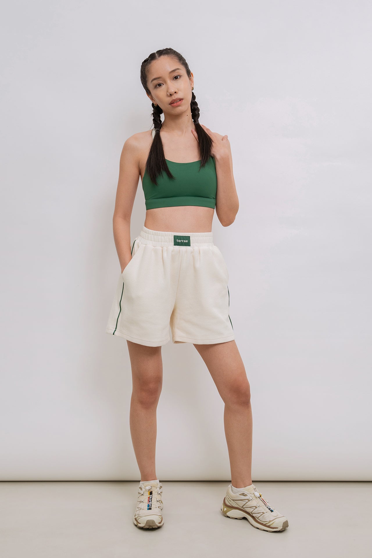 team terrae Shorts Cream