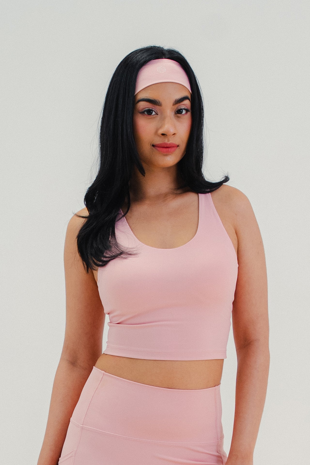 All Day Scoop Bra Tank Heartcore Pink