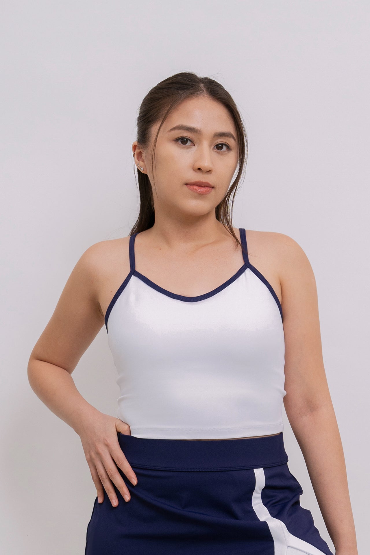 All-Court Bra Tank White