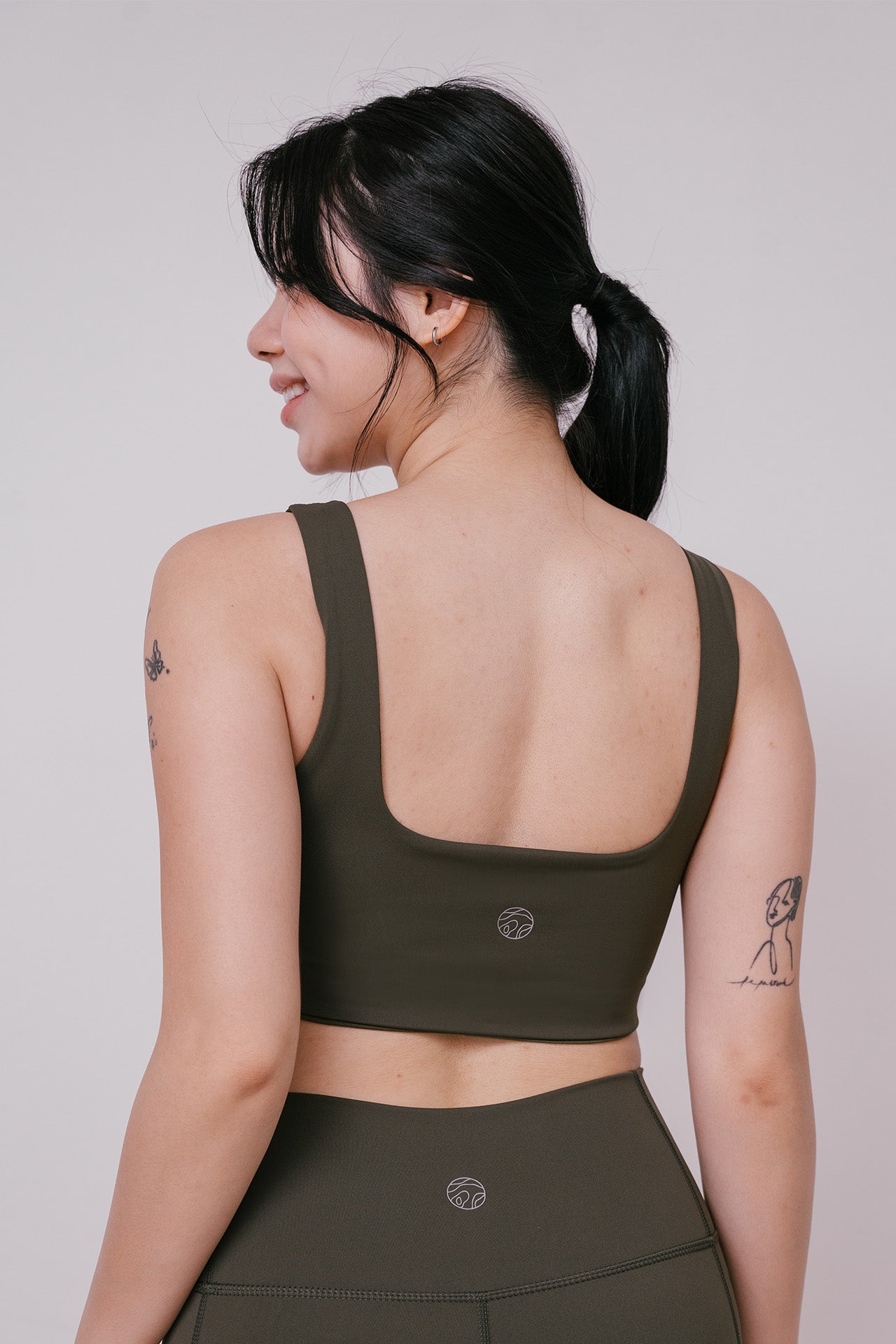 All Day Square Neck Bra Willow