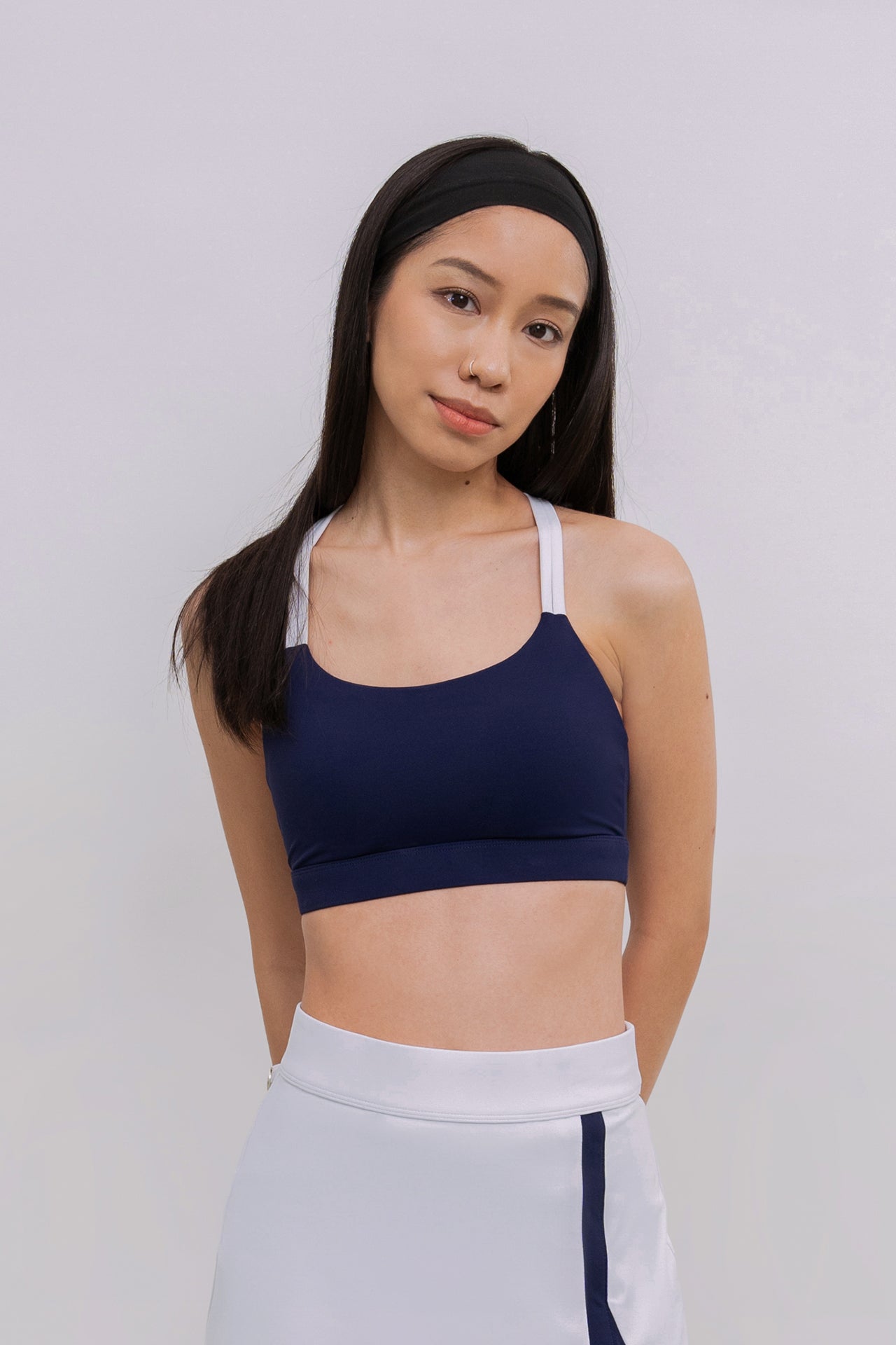 Match Point Bra Blue