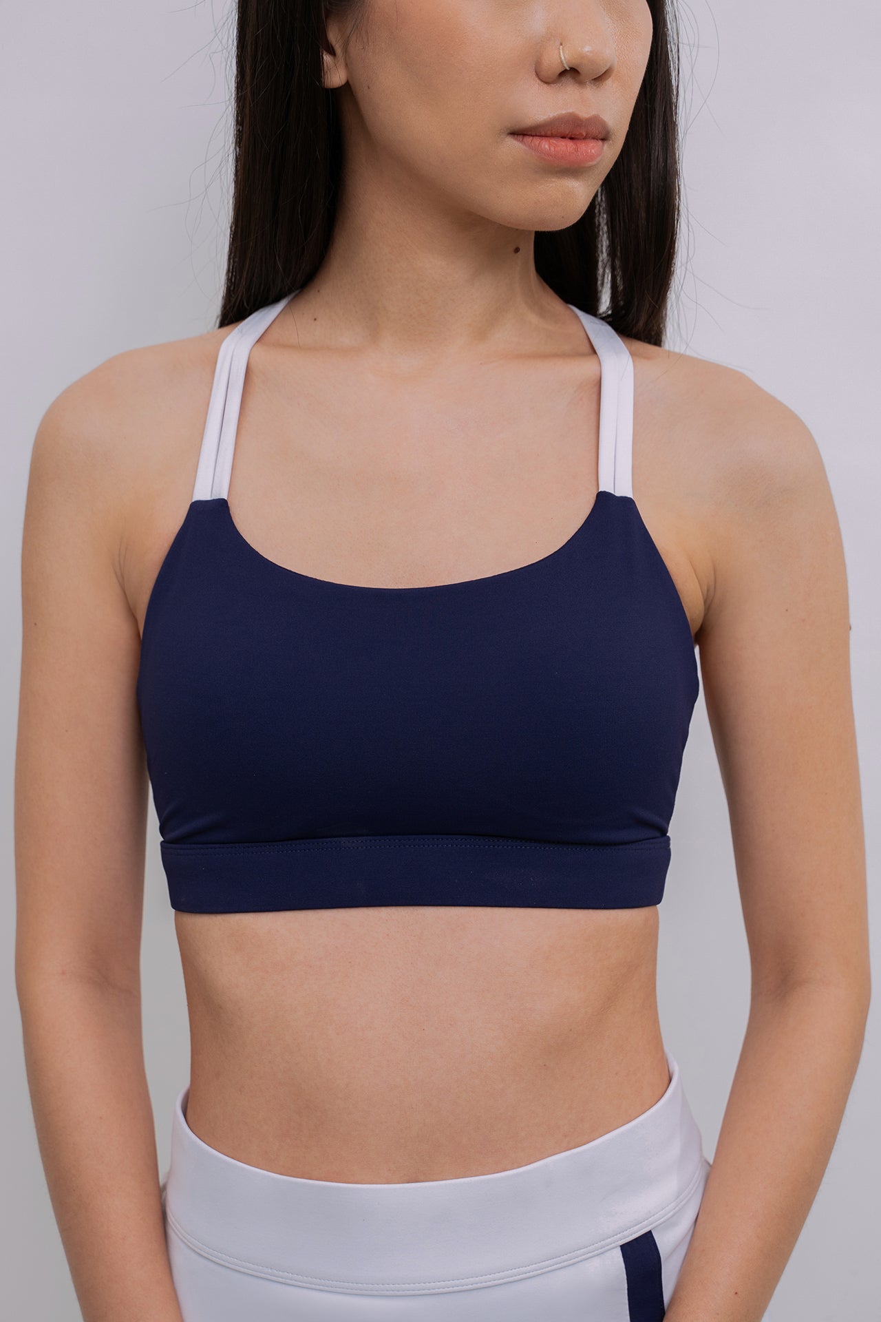 Match Point Bra Blue