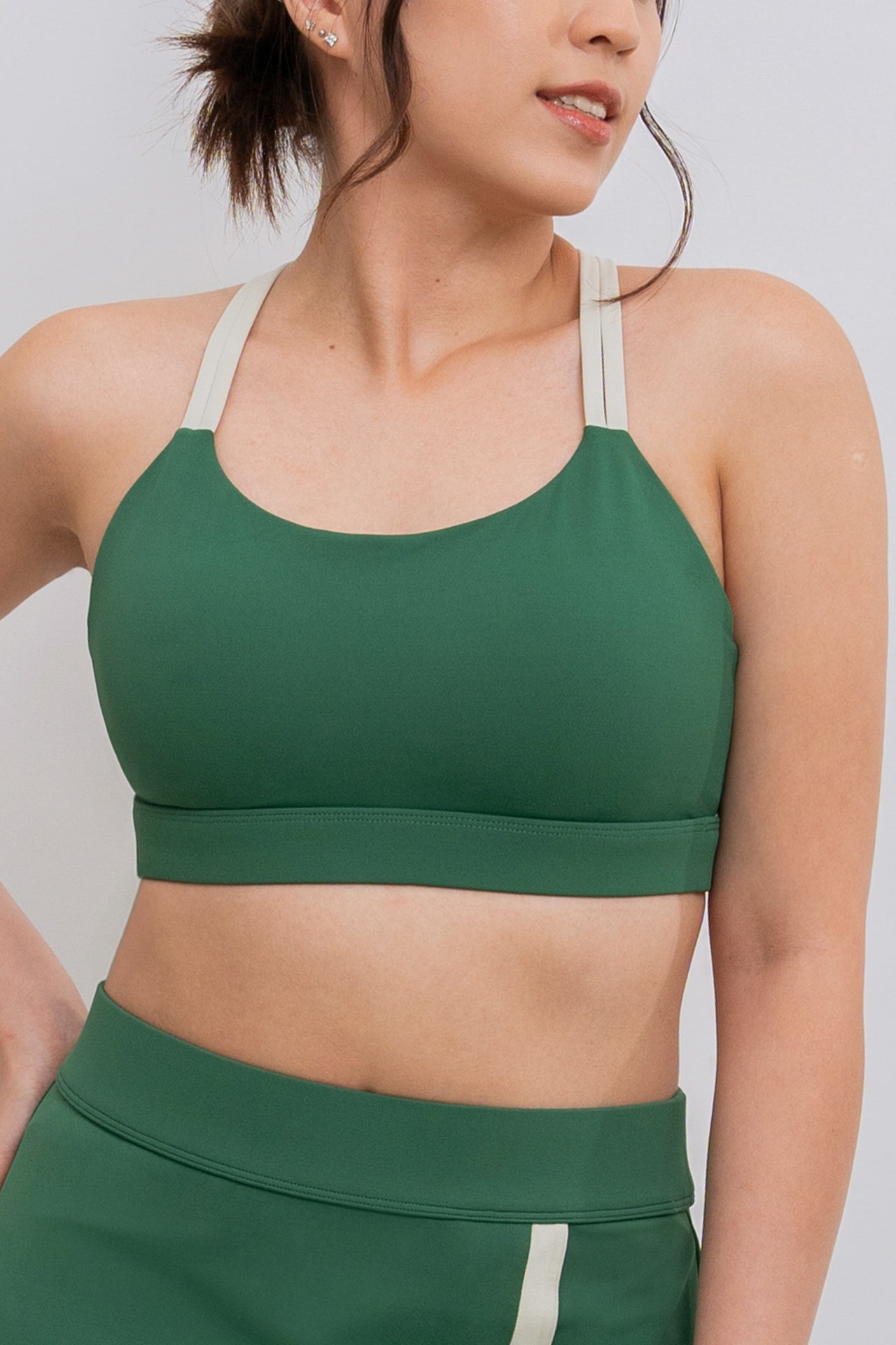 Match Point Bra Green