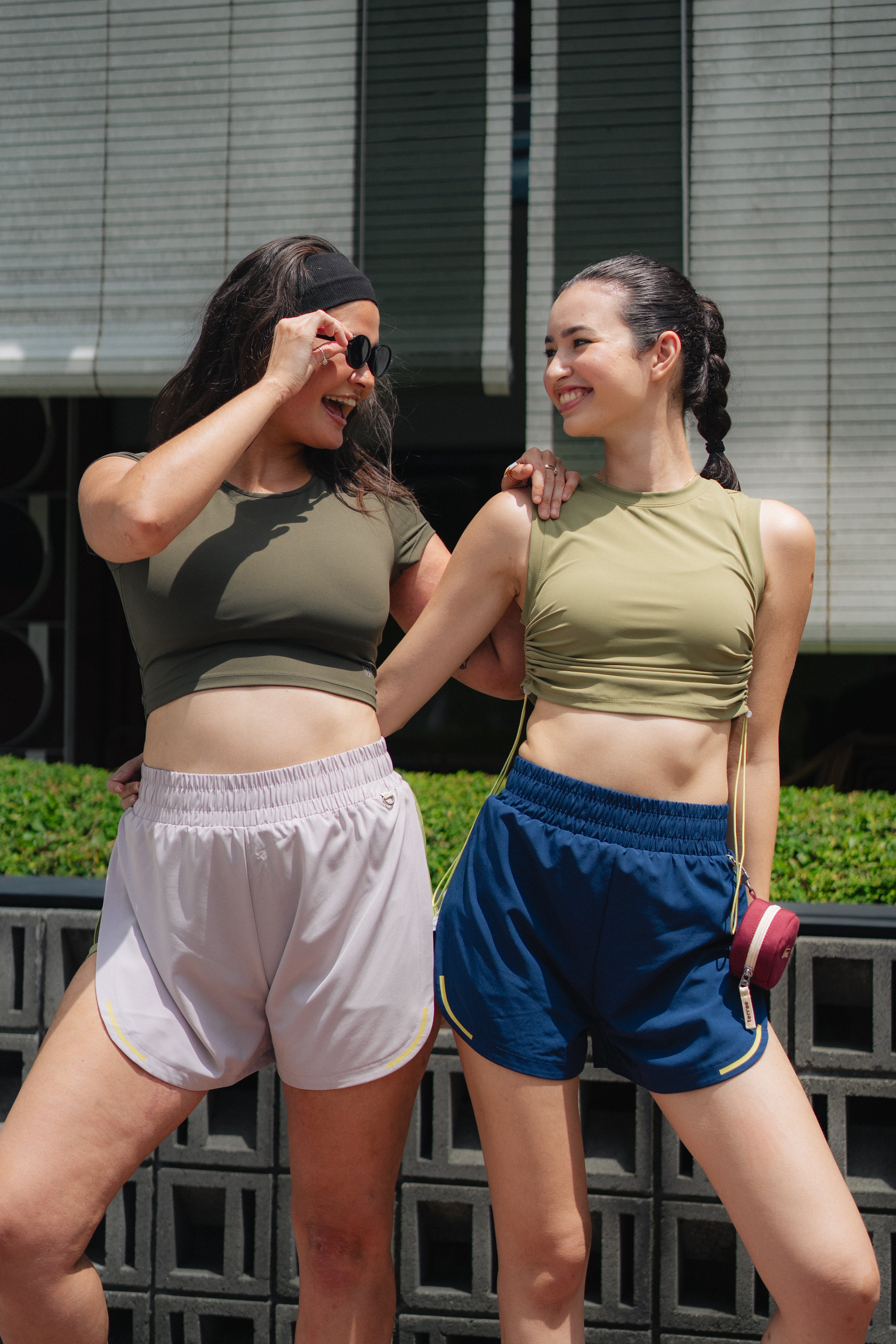 No Pressure Run Shorts Navy