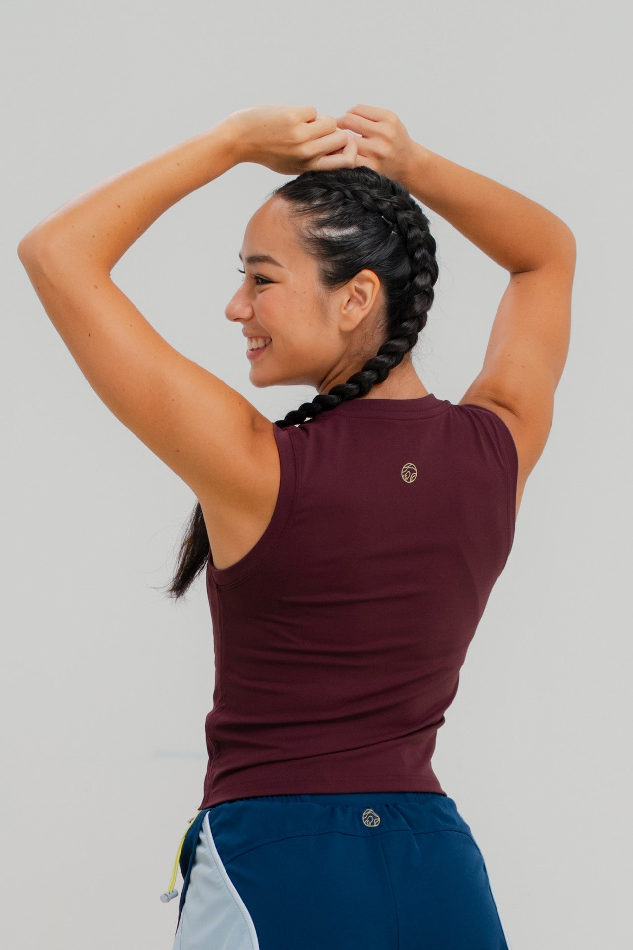 No Pressure Run Tank Plum