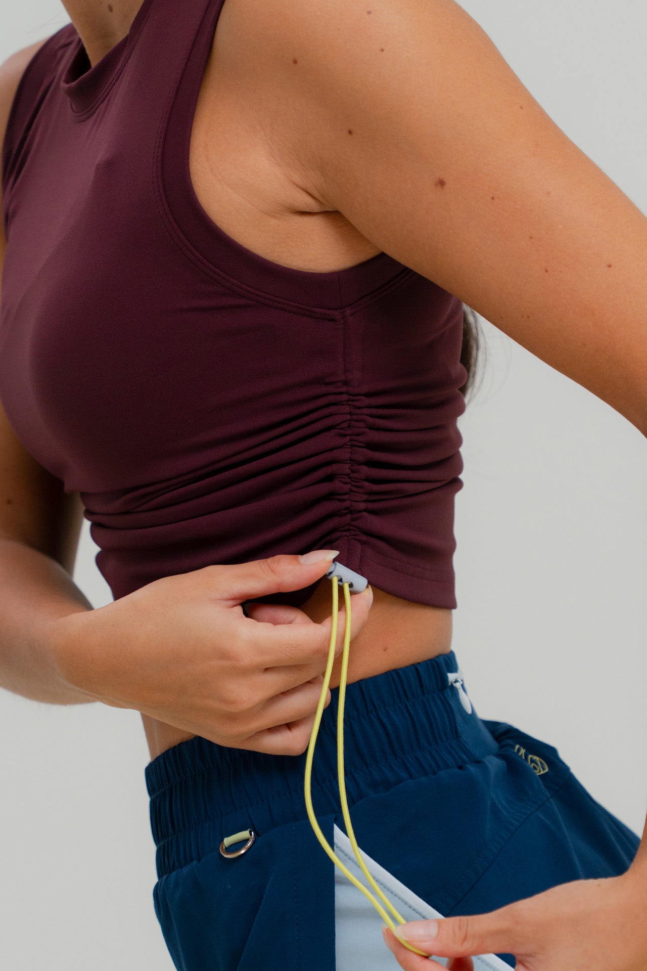 No Pressure Run Tank Plum