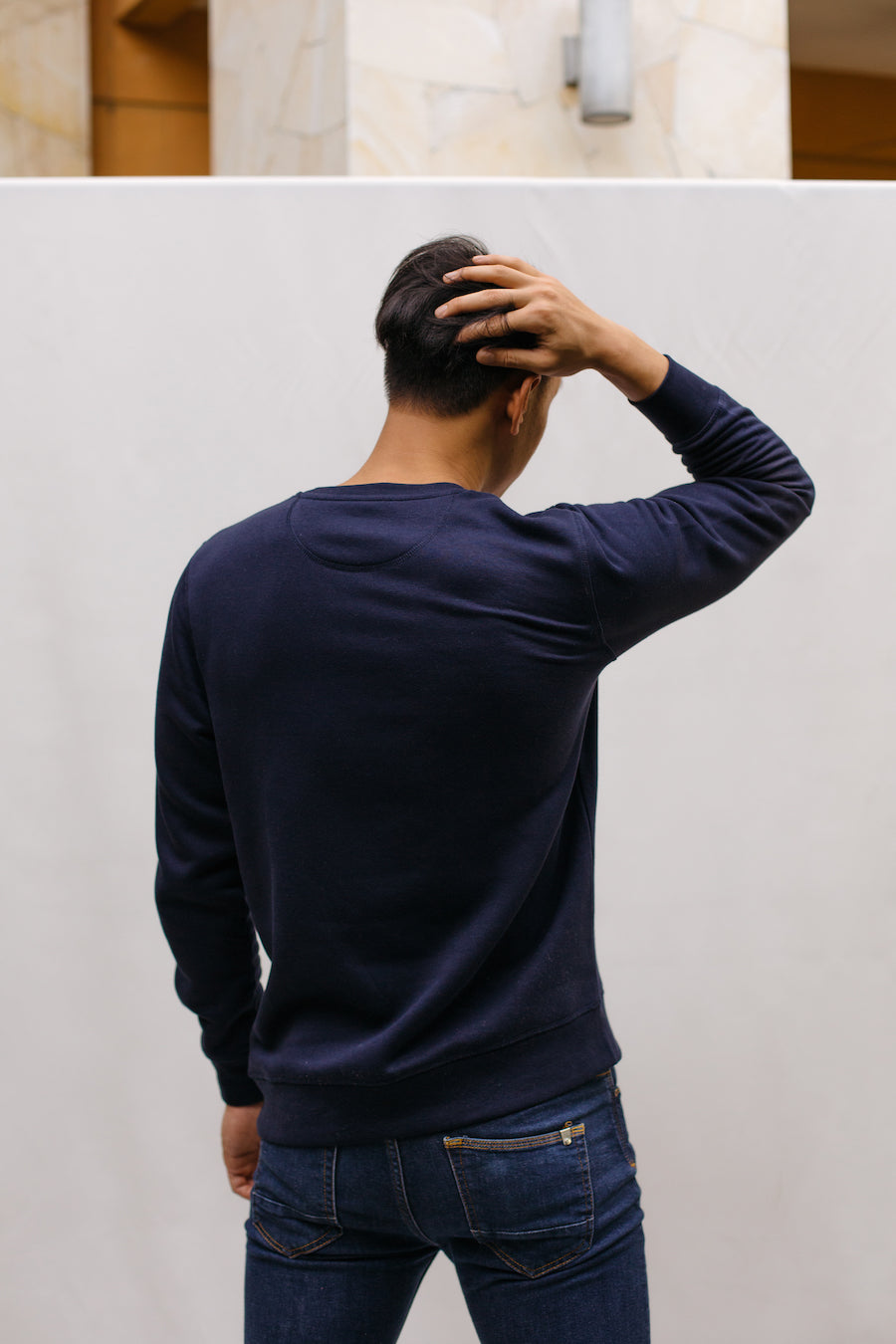 Essential Sweatshirt Navy